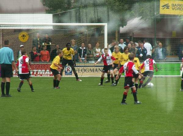 Lukaku lors de son premier match avec le Lierse.