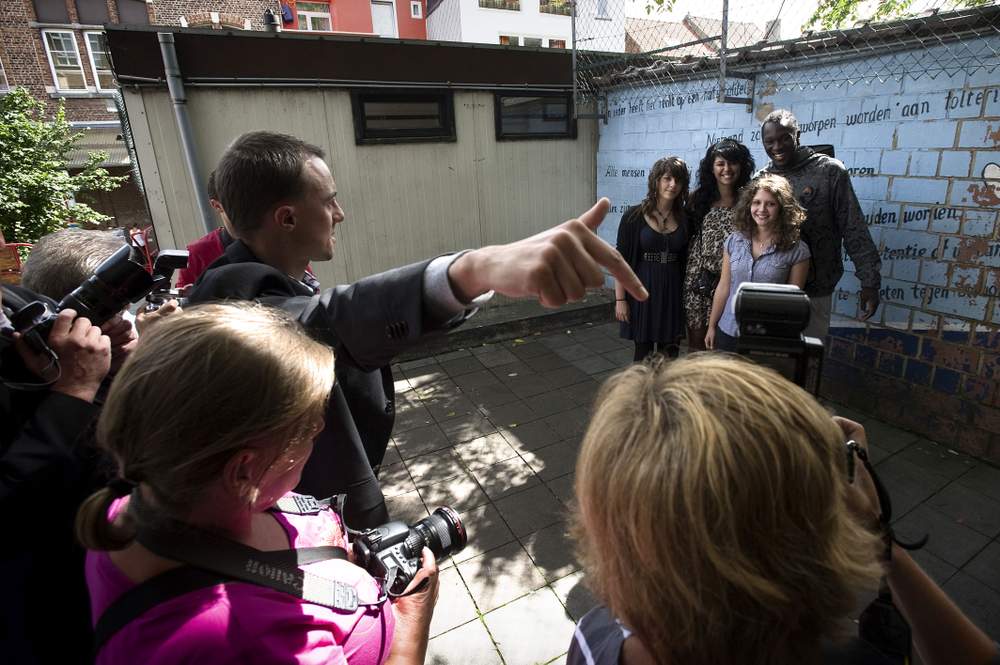 Ses anciens partenaires de classe ont été mis à l&#39;écran.
