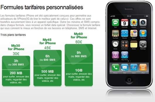 A l'époque de l'arrivée de l'iPhone, les forfaits mobiles étaient autrement plus chers. C'était avant la bienfaitrice Loi Télécoms de 2012.